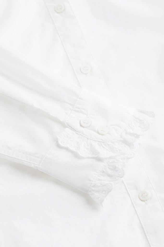 Sơ mi Zara cổ bèo