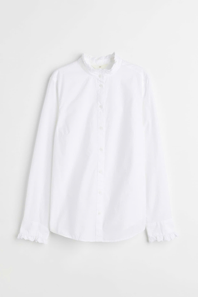 Sơ mi Zara cổ bèo