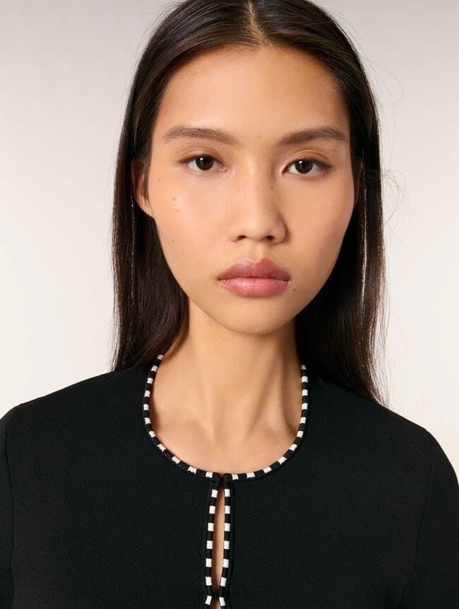 Áo len cardigan ngắn