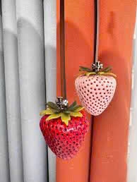 Charm Tory Burch hình Strawberry