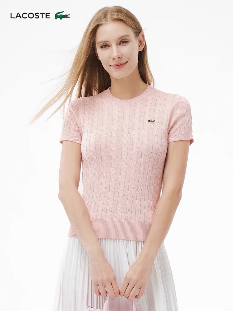Áo montoghi Lacoste cổ tròn