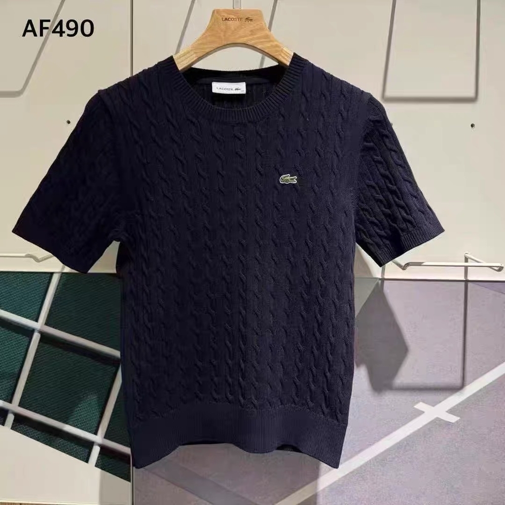 Áo montoghi Lacoste cổ tròn