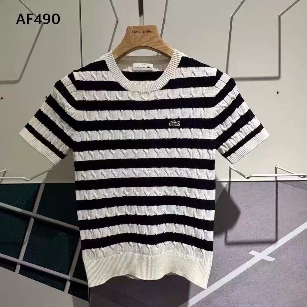 Áo montoghi Lacoste cổ tròn