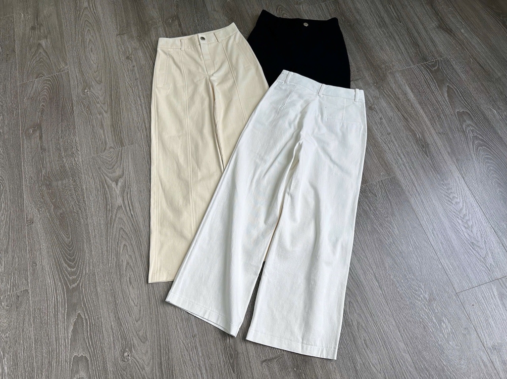 Quần suông CK cạp cao