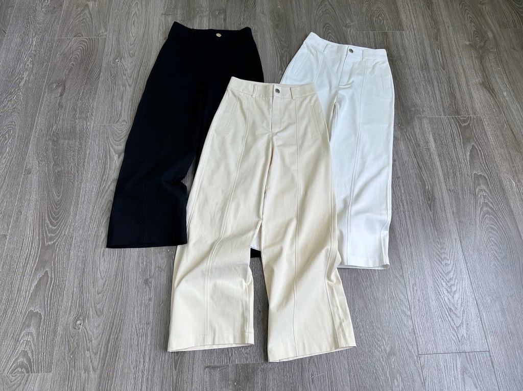 Quần suông CK cạp cao
