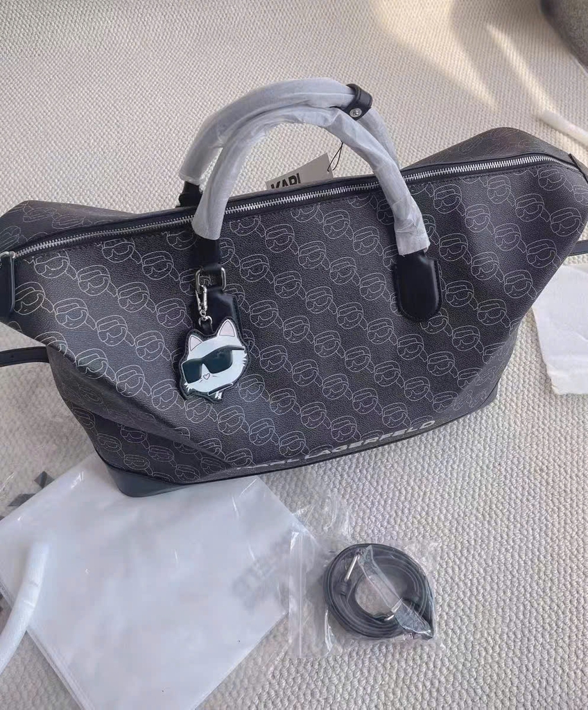 Túi TOTE KARL hoạ tiết chìm