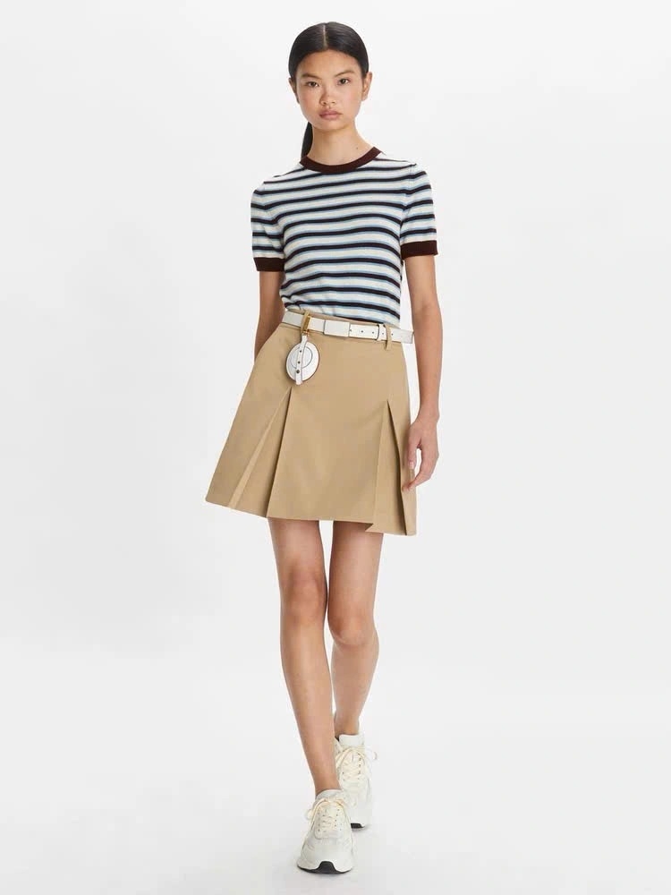 Áo montoghi Tory Burch kẻ ngang