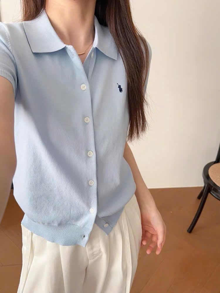 Áo montoghi Polo RL cài khuy