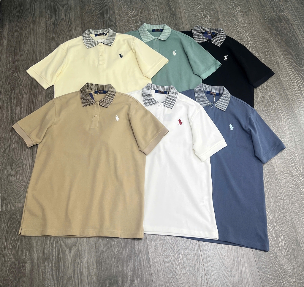 Áo Polo Ralph Lauren cổ kẻ