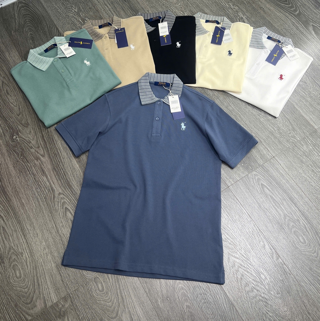 Áo Polo Ralph Lauren cổ kẻ