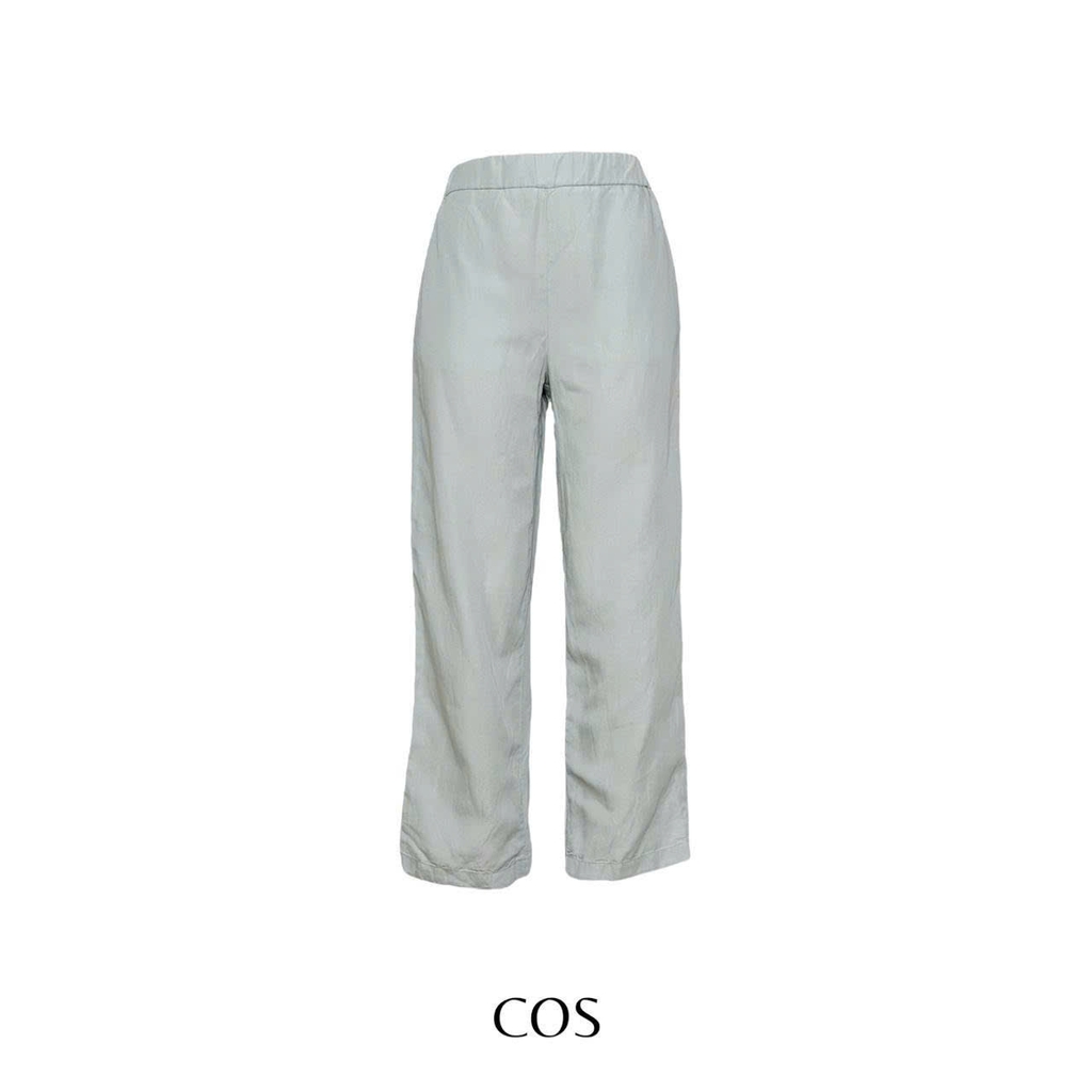 Quần cullote COS cạp chun ống rộng