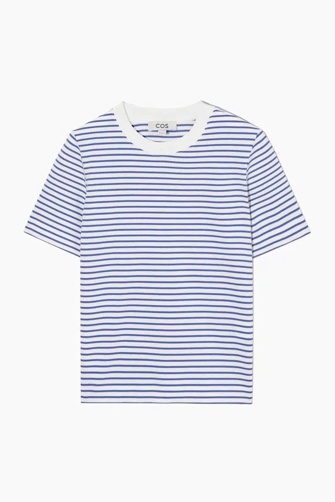 Tshirt COS kẻ ngang cổ tròn 5 màu