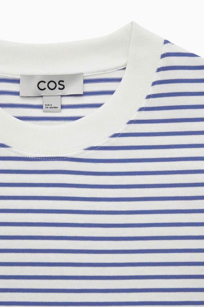 Tshirt COS kẻ ngang cổ tròn 5 màu