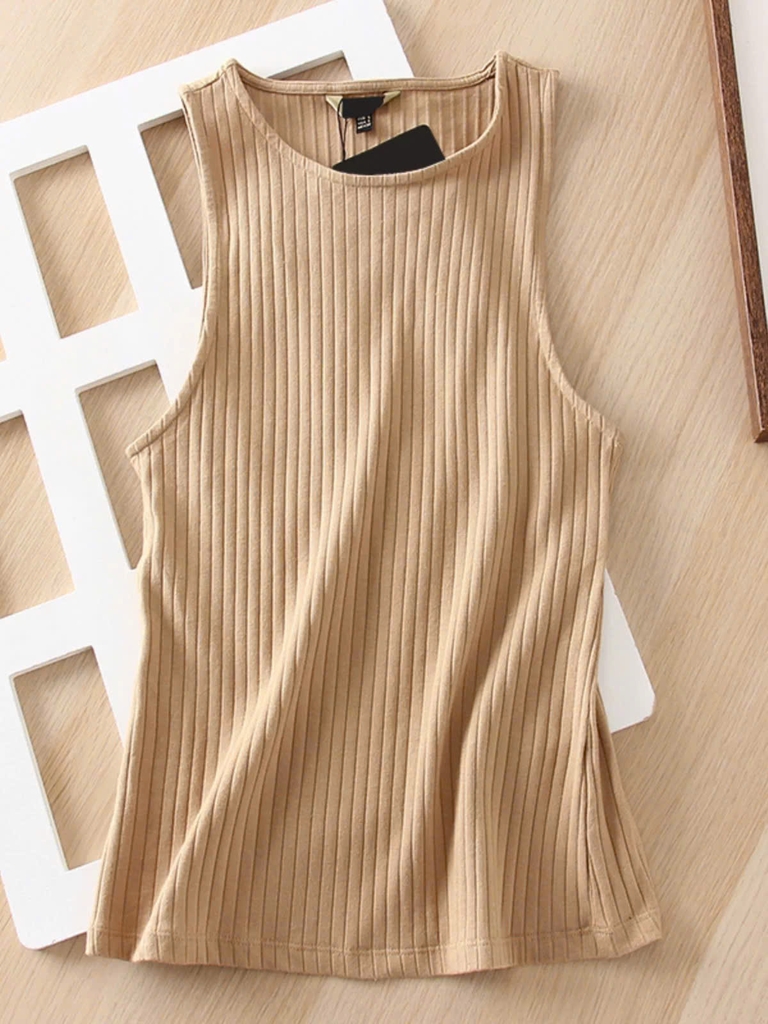 Top Massimo Dutti sát nách dệt kim 3 màu