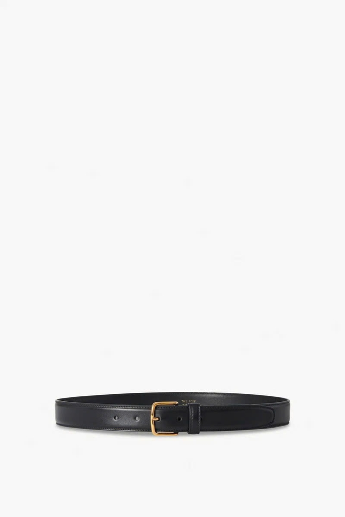 Thắt lưng THE ROW Classic Belt in Leather (Thắt lưng basic mặt trắng)