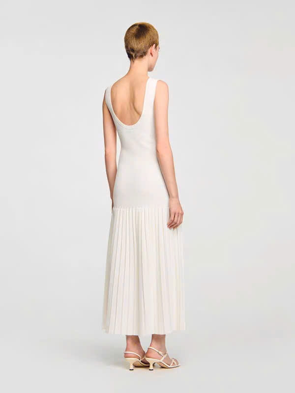 Váy maxi dệt kim