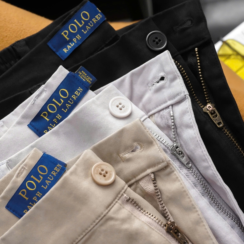 Quần short khaki nam Polo RL