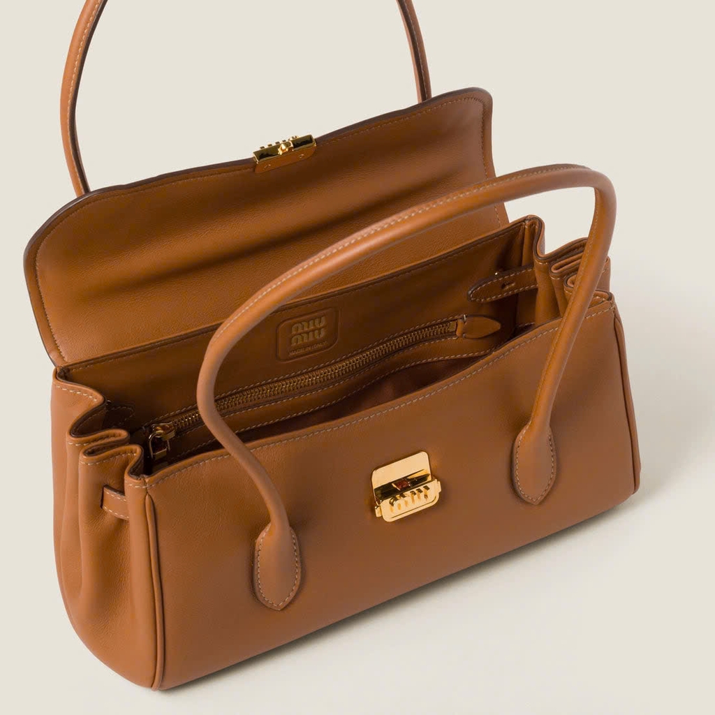 Túi Miumiu Shoulder Bag Cognac