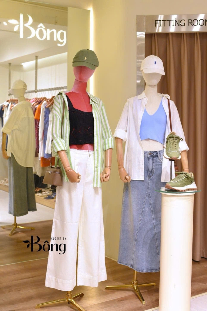 Quần denim suông Massimo Dutti