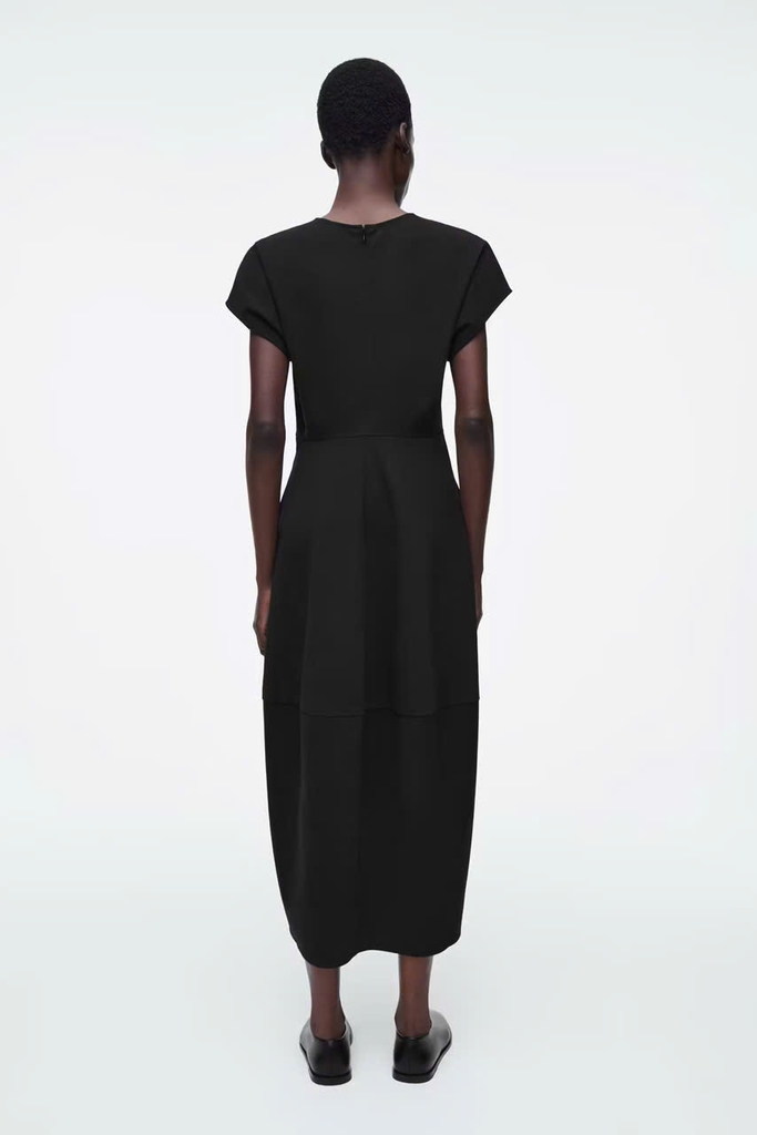 Váy midi chất liệu cotton họa tiết