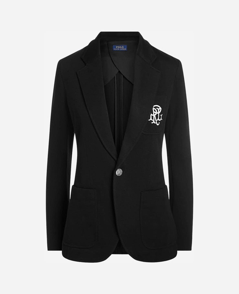 Blazer Polo 100% cotton 1 khuy huy hiệu PRL 2 màu