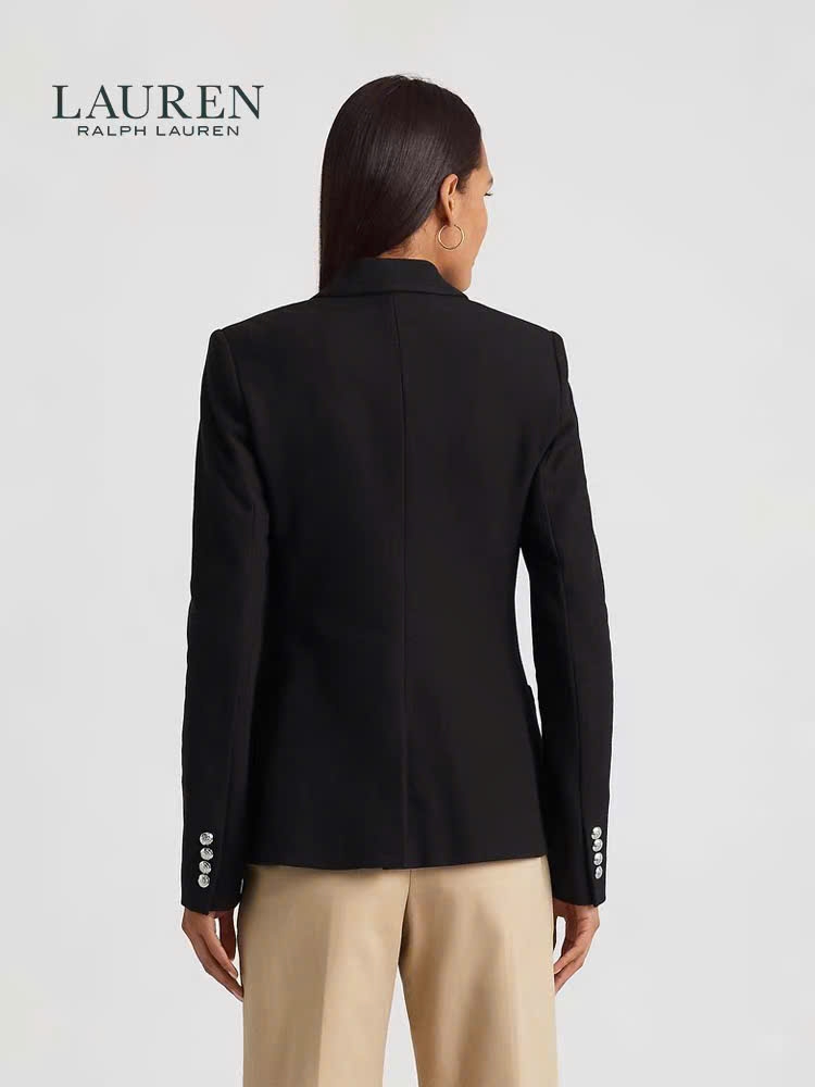 Blazer Polo Double-Knit Jacquard - 2 khuy logo PRL 3 màu