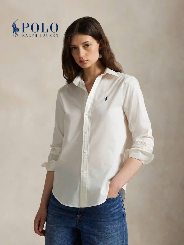 Sơ mi Polo Ralph Lauren linen cổ đức  5 màu