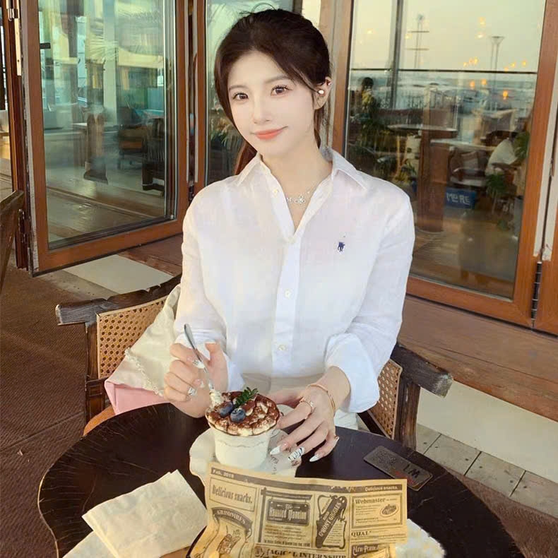 Sơ mi Polo Ralph Lauren linen cổ đức  5 màu