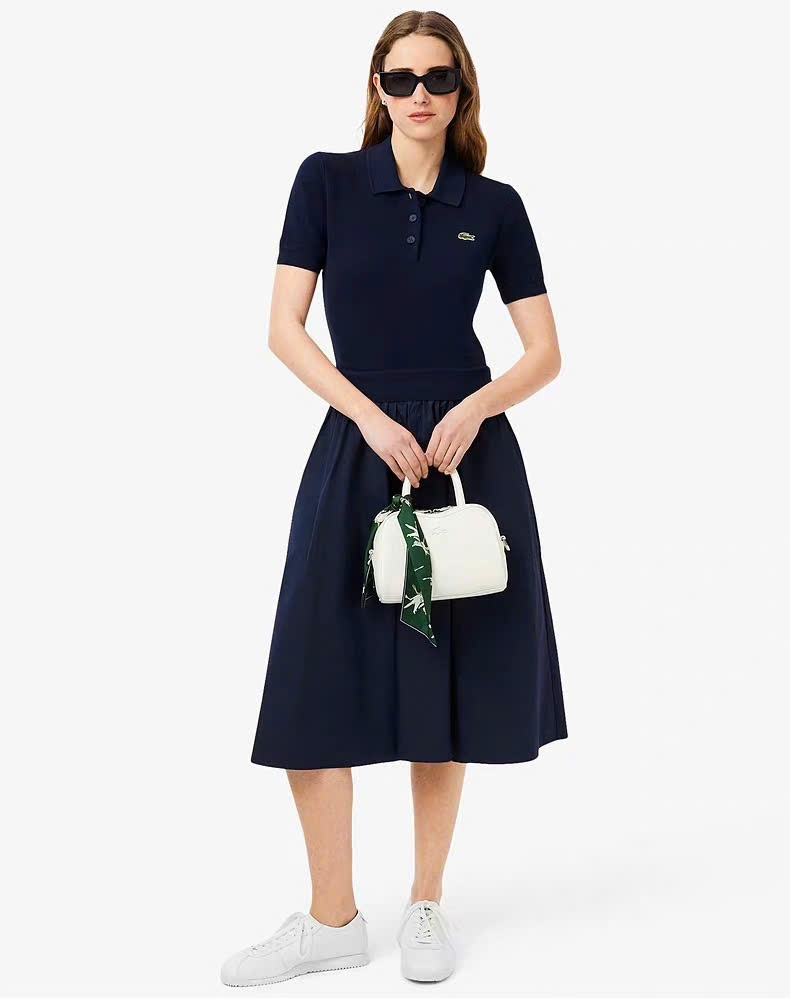 Váy polo Lacoste cổ bẻ