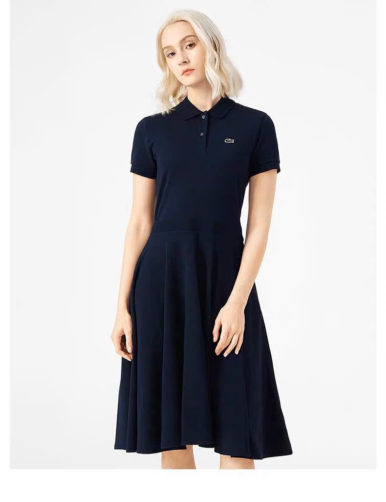 Váy polo Lacoste cổ bẻ