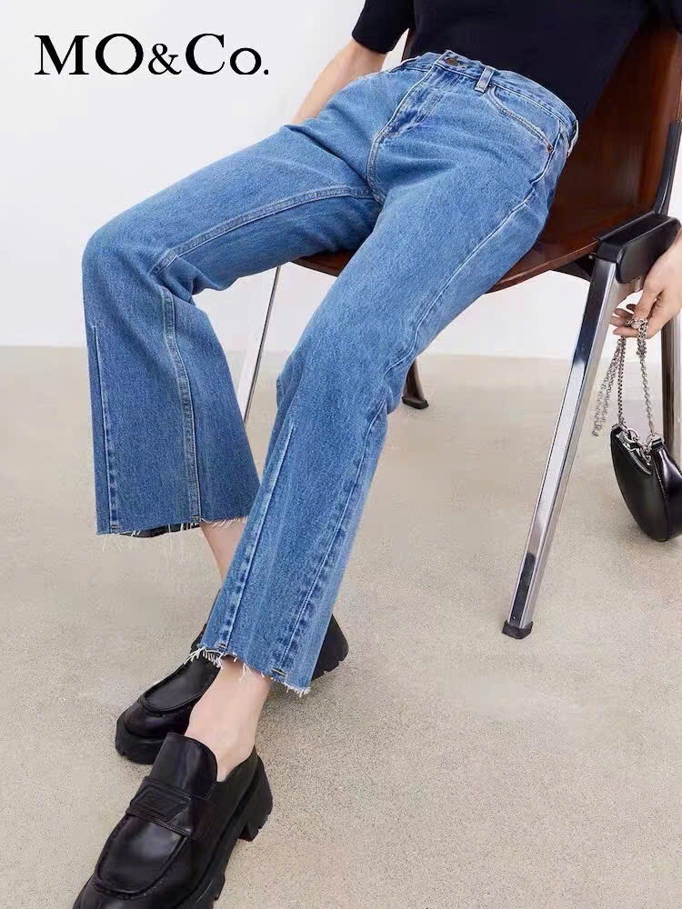 Quần jean MO&CO dư xịn vẩy nhẹ