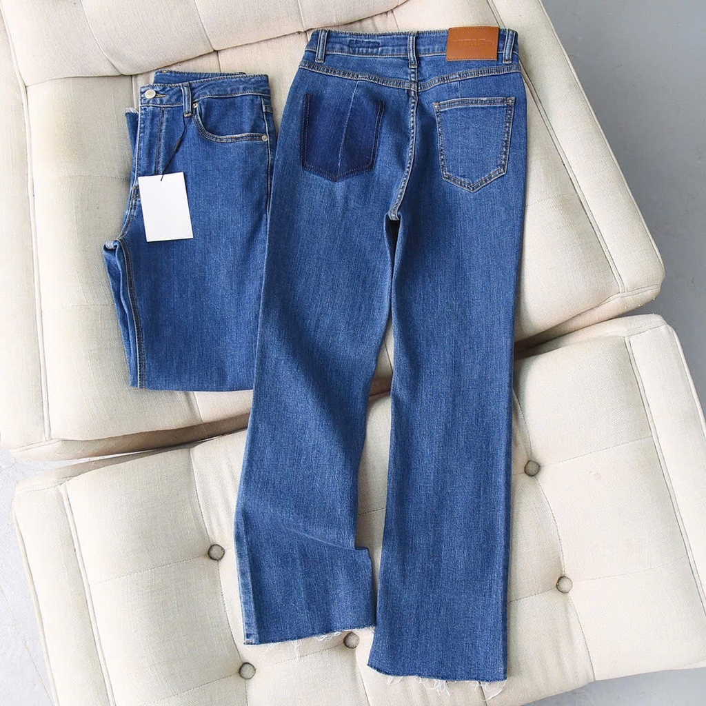 Quần jean MO&CO dư xịn vẩy nhẹ