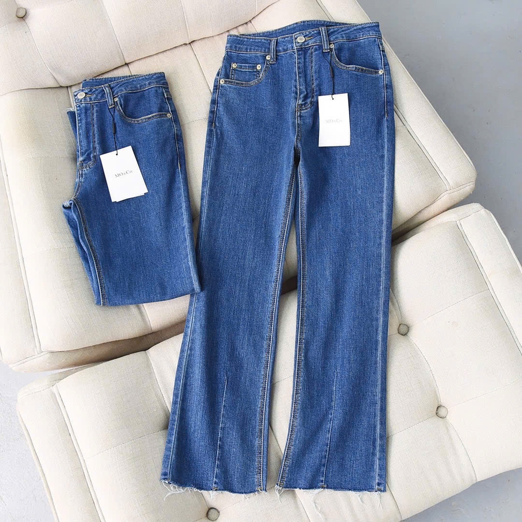 Quần jean MO&CO dư xịn vẩy nhẹ