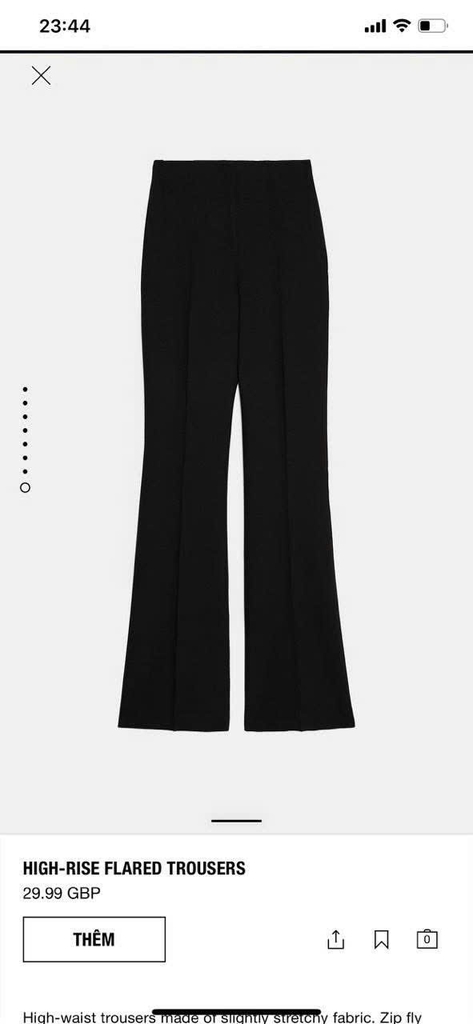 Quần Zara ổng vẩy