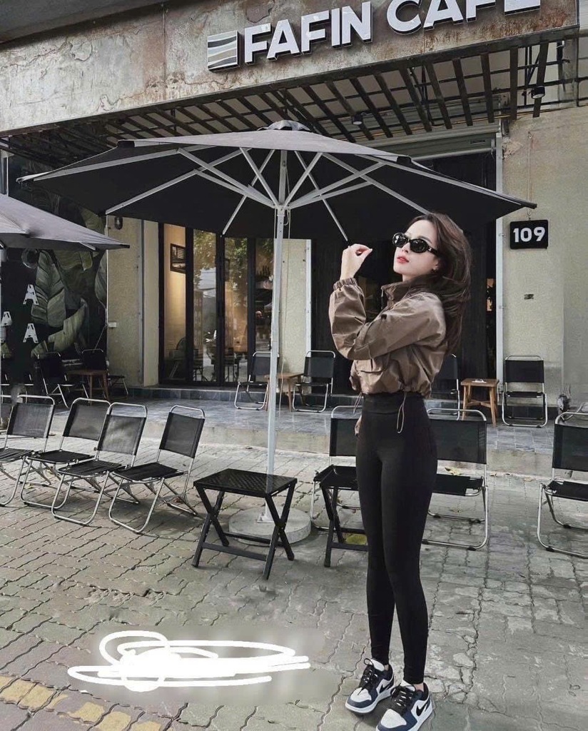 Quần skinny Tom Tailor đen