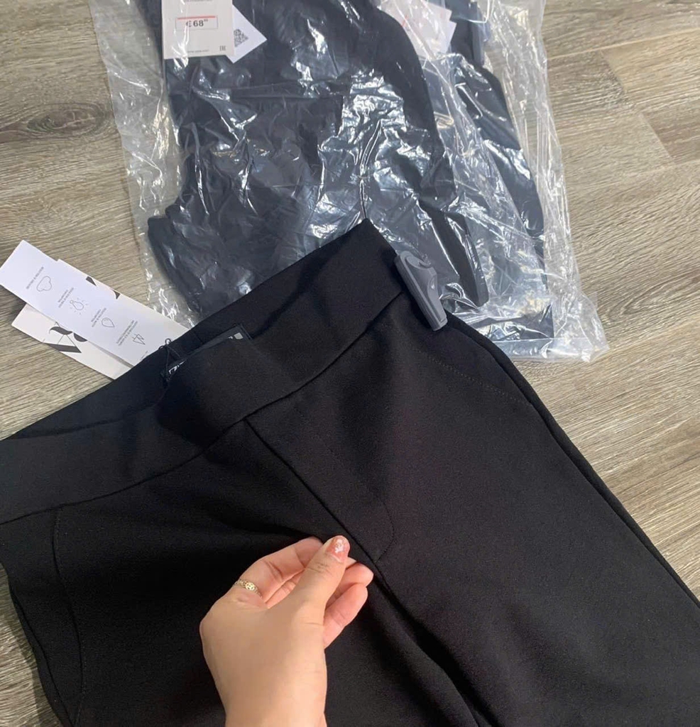 Quần skinny Tom Tailor đen
