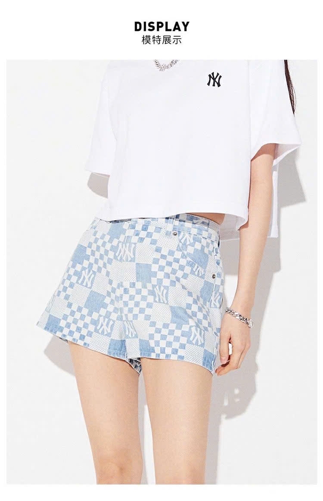 Short jeans MLB monogram