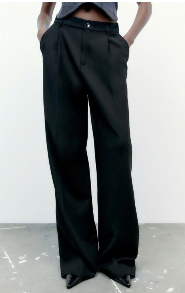 Quần suông rộng Zara 5 màu