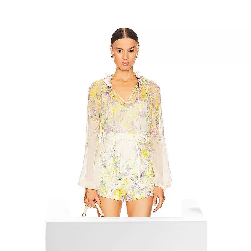 Zimmermann HARMONY BILLOW BLOUSE