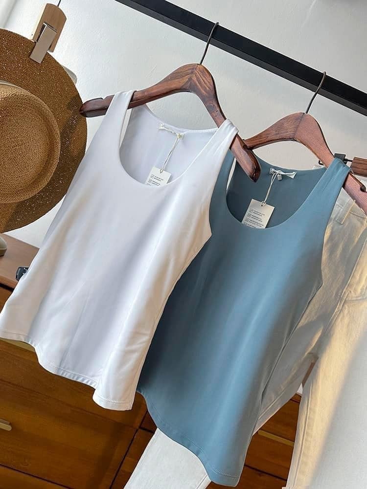 Áo thun lạnh sát nách OYSHO dư xịn 2 màu