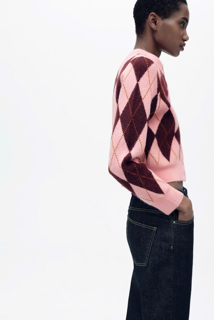 ÁO KHOÁC CARDIGAN HỌA TIẾT JACQUARD