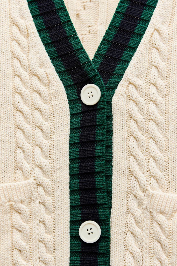 ÁO CARDIGAN VỚI HỌA TIẾT