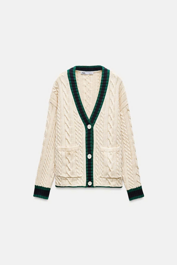 ÁO CARDIGAN VỚI HỌA TIẾT