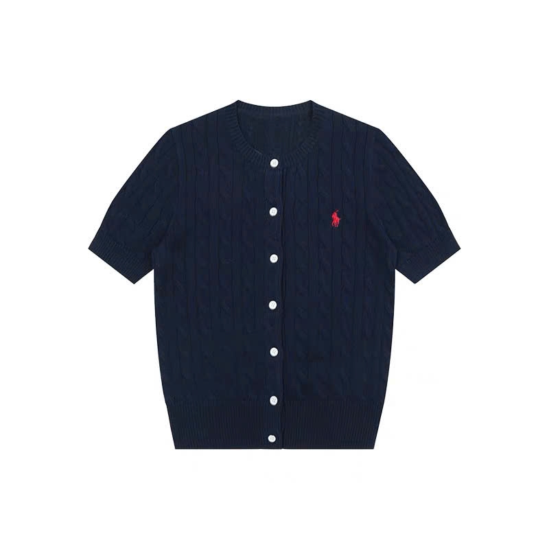 Áo khoác cardigan tay ngắn dệt kim