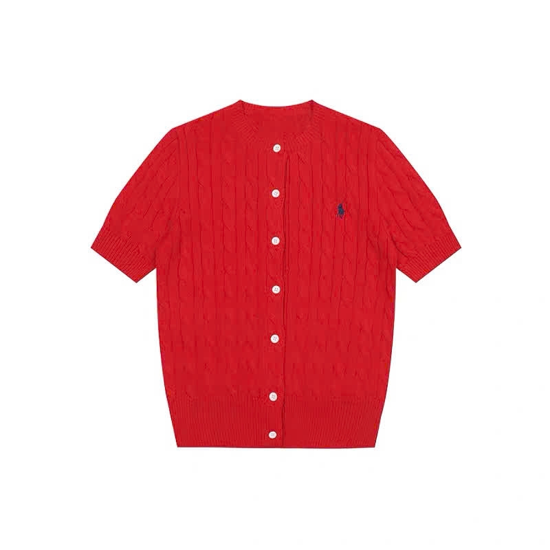Áo khoác cardigan tay ngắn dệt kim