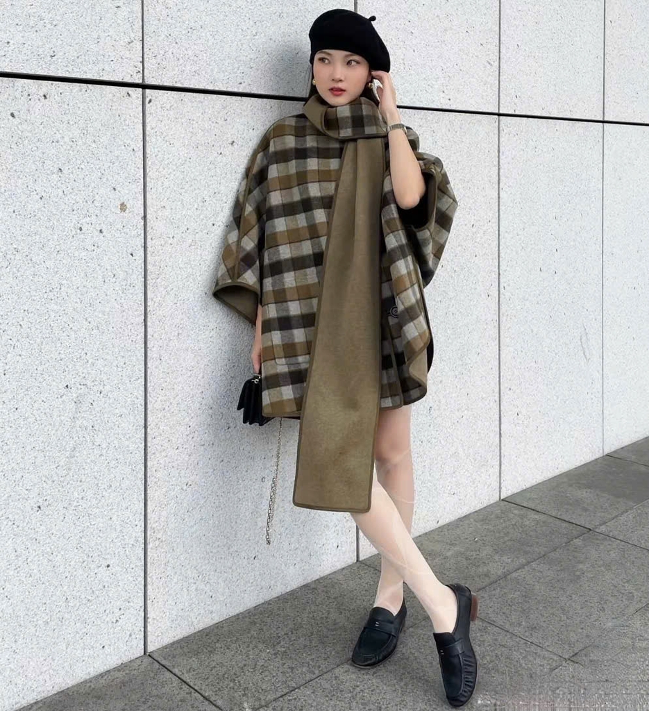 Áo choàng Max Mara 2mặt