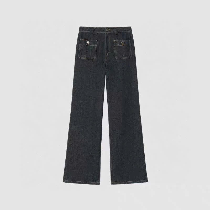 Quần denim ICICLE suông