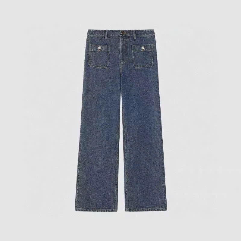 Quần denim ICICLE suông