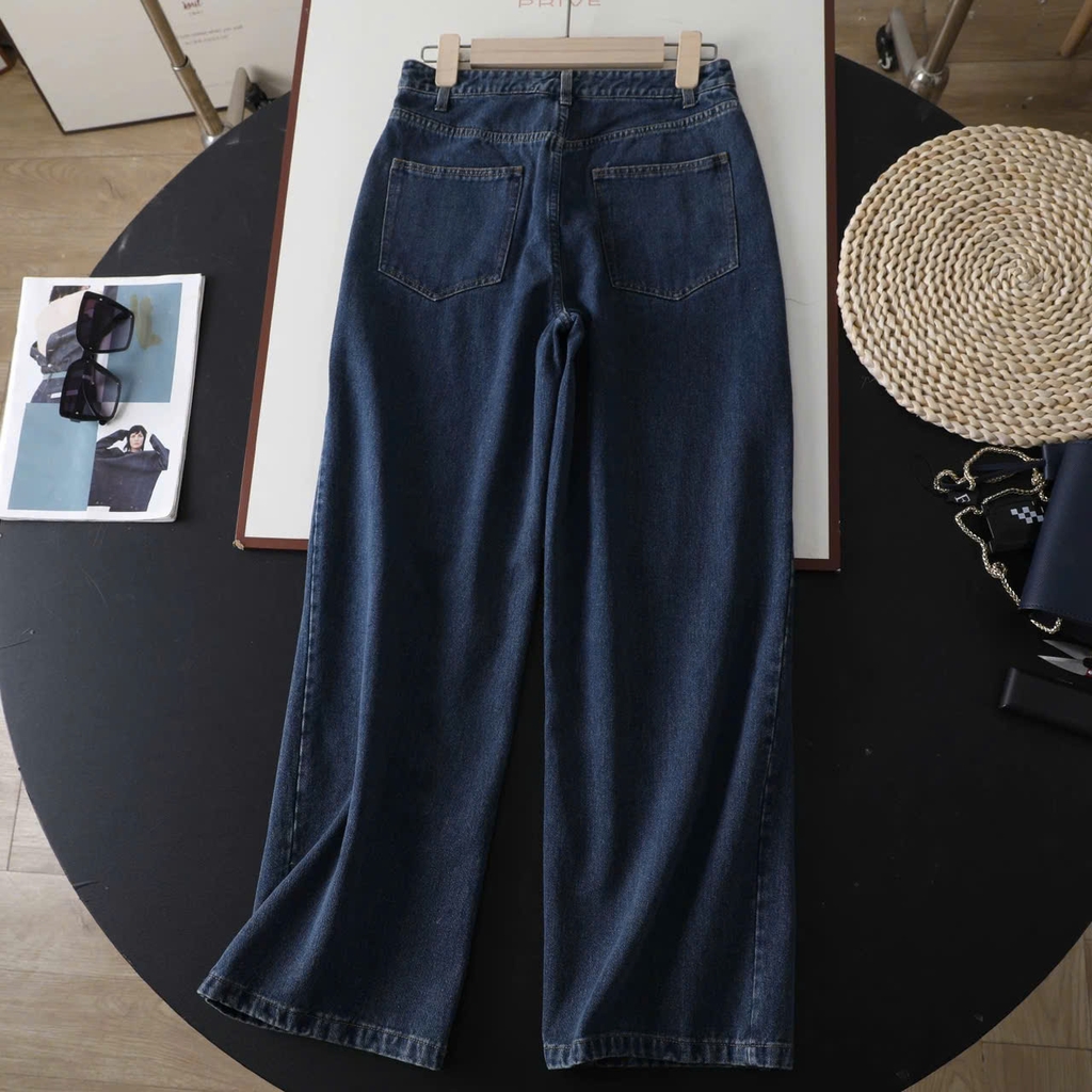 Quần denim ICICLE suông