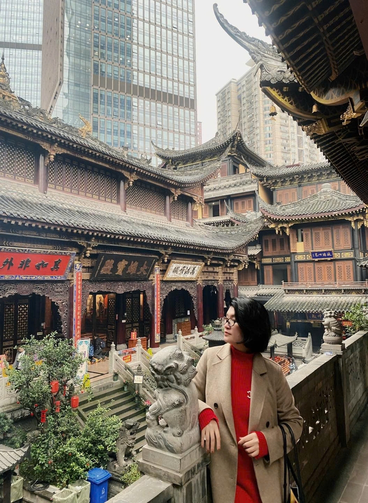 Váy len dệt kim Maje sát nách